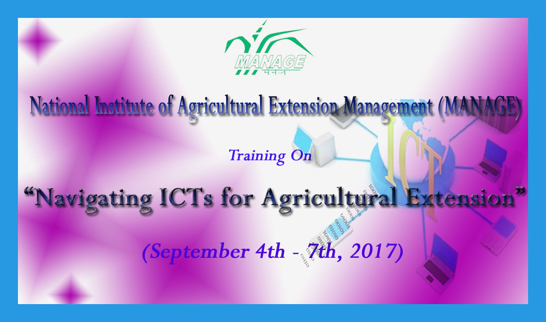 Icts And Agricultural Extension Services – MPZJ